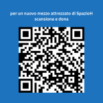 scansion e donna per un nuovo pulmino attrezzato